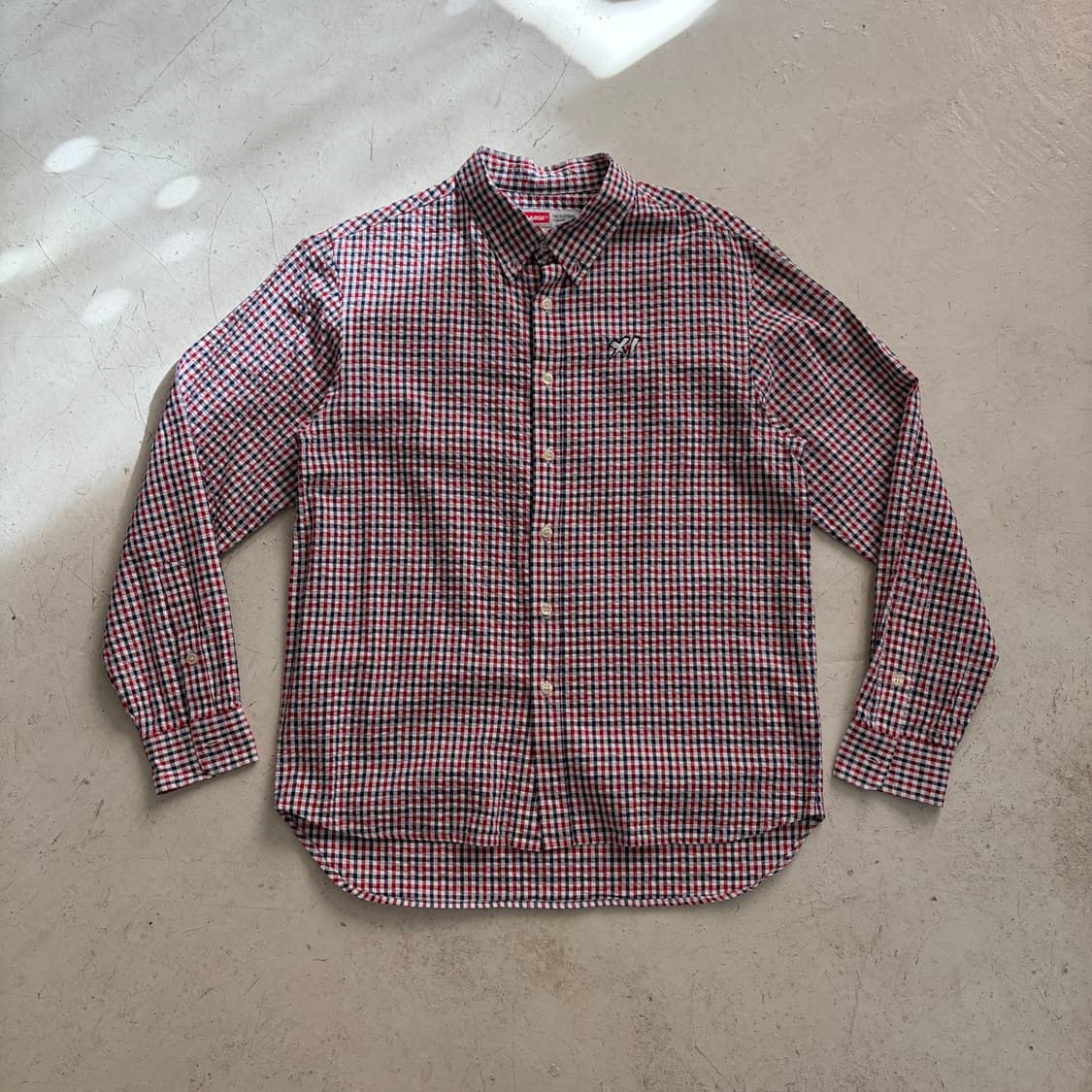 XLARGE 엑스라지 빈티지 체크셔츠 L 상품이미지1
