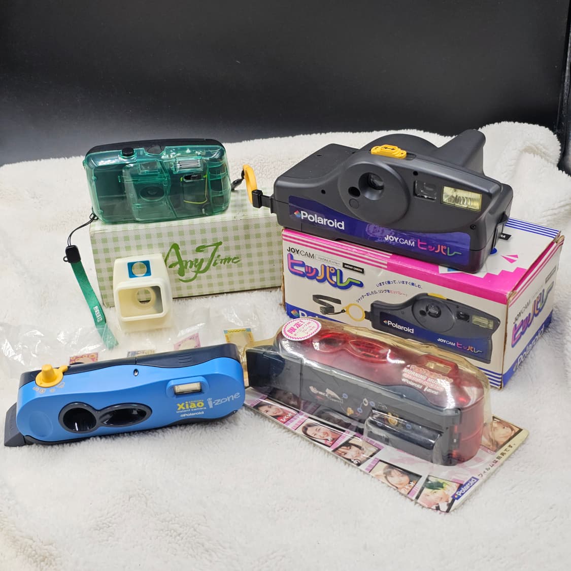 4종일괄 폴라로이드 토이 필름카메라 필카 즉석카메라 앤틱 소장용 똑딱이 상품이미지2