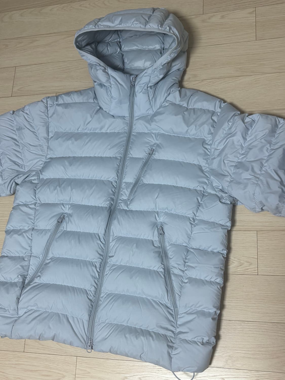 무신사 스탠다드 시티레져 경량패딩 L 상품이미지3