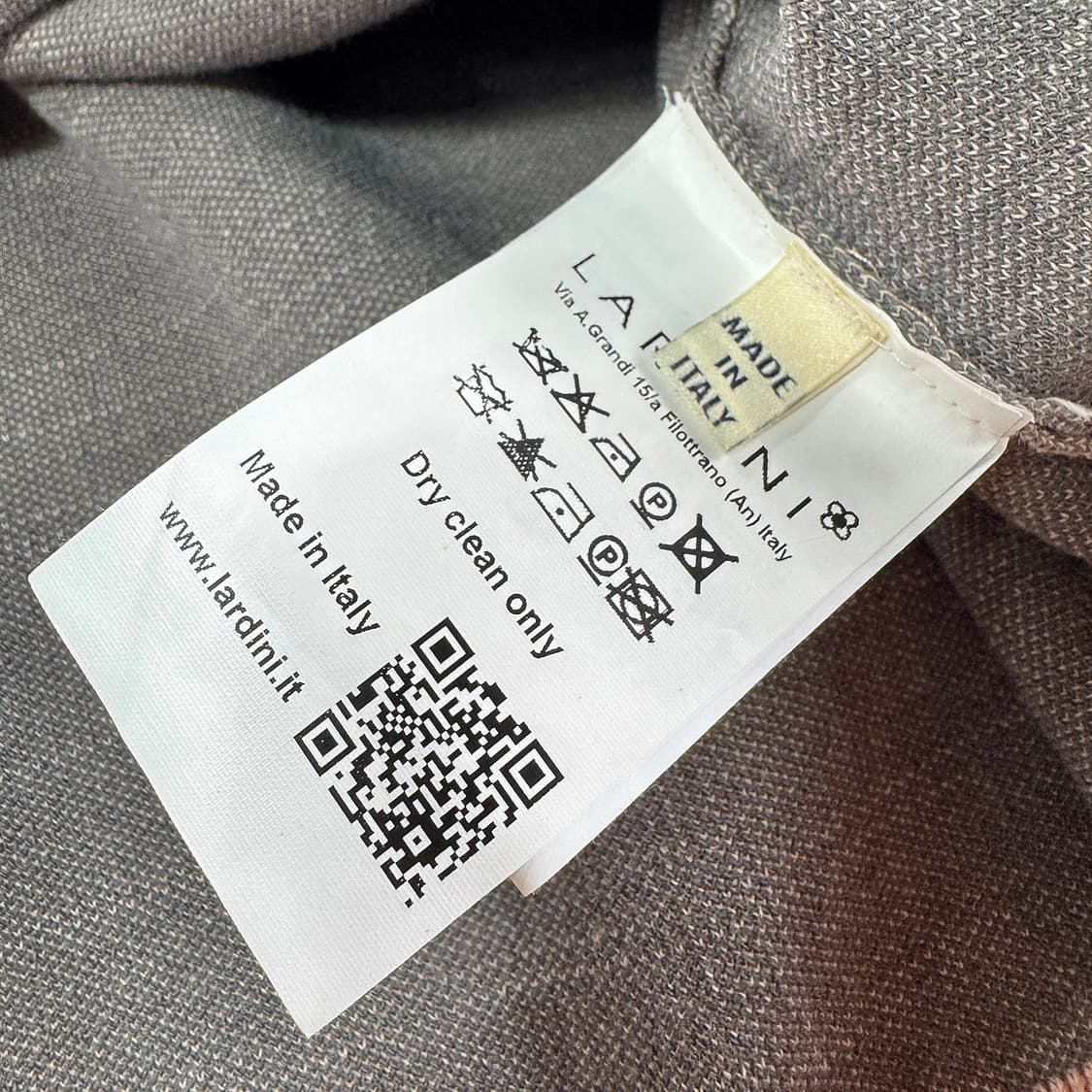 라르디니 배색 포인트 니트 탑 상품이미지3