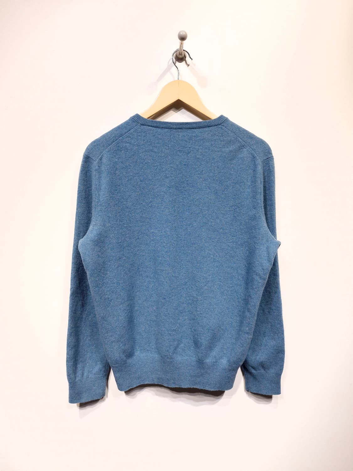 폴로랄프로렌 메리노울 브이넥 니트 에메랄드(L) 상품이미지3