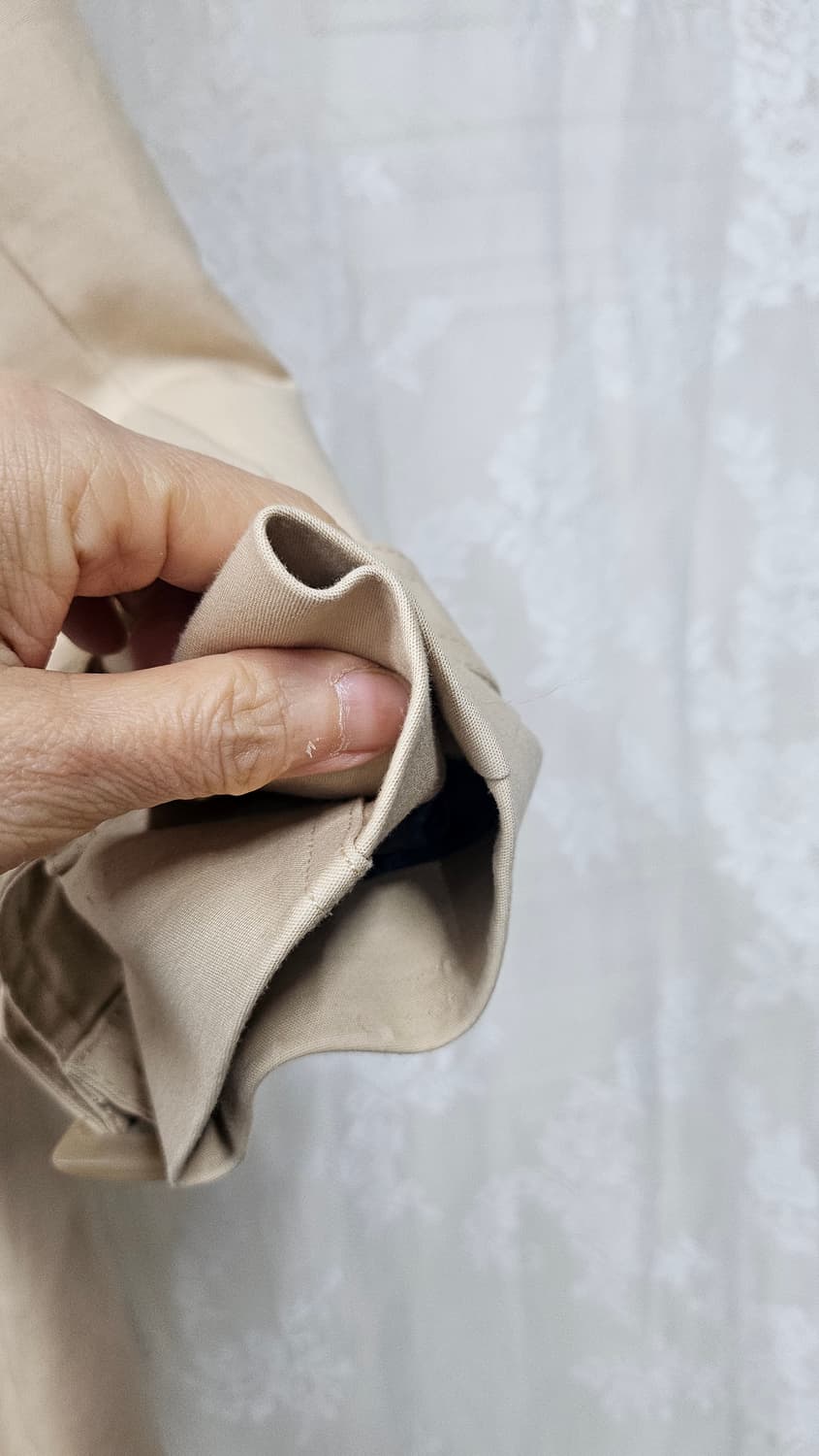 타미힐피거 베이지 트렌치 코트  상품이미지7