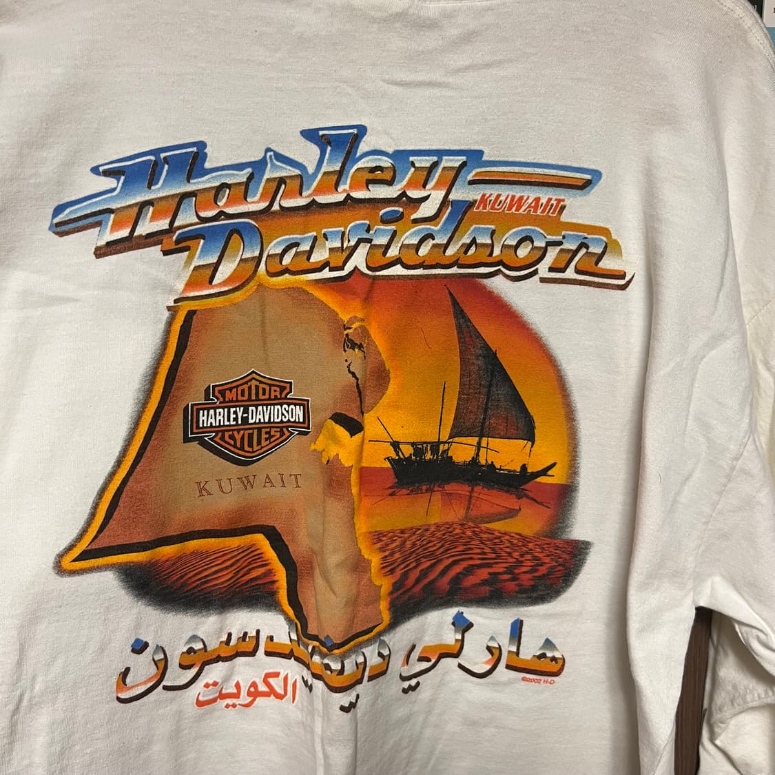 [XL] 00s USA 빈티지 할리데이비슨 롱슬리브 상품이미지2