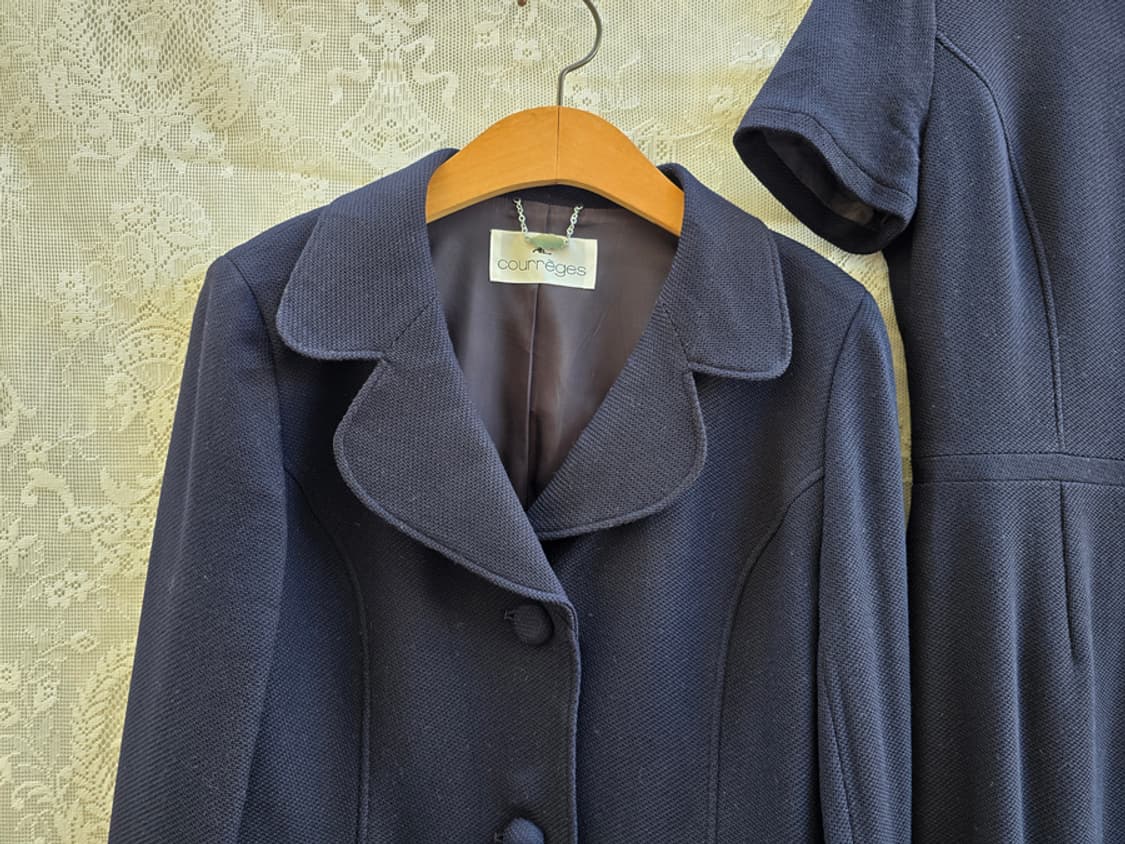 꾸레쥬 울 셋업 (made in japan) 상품이미지2