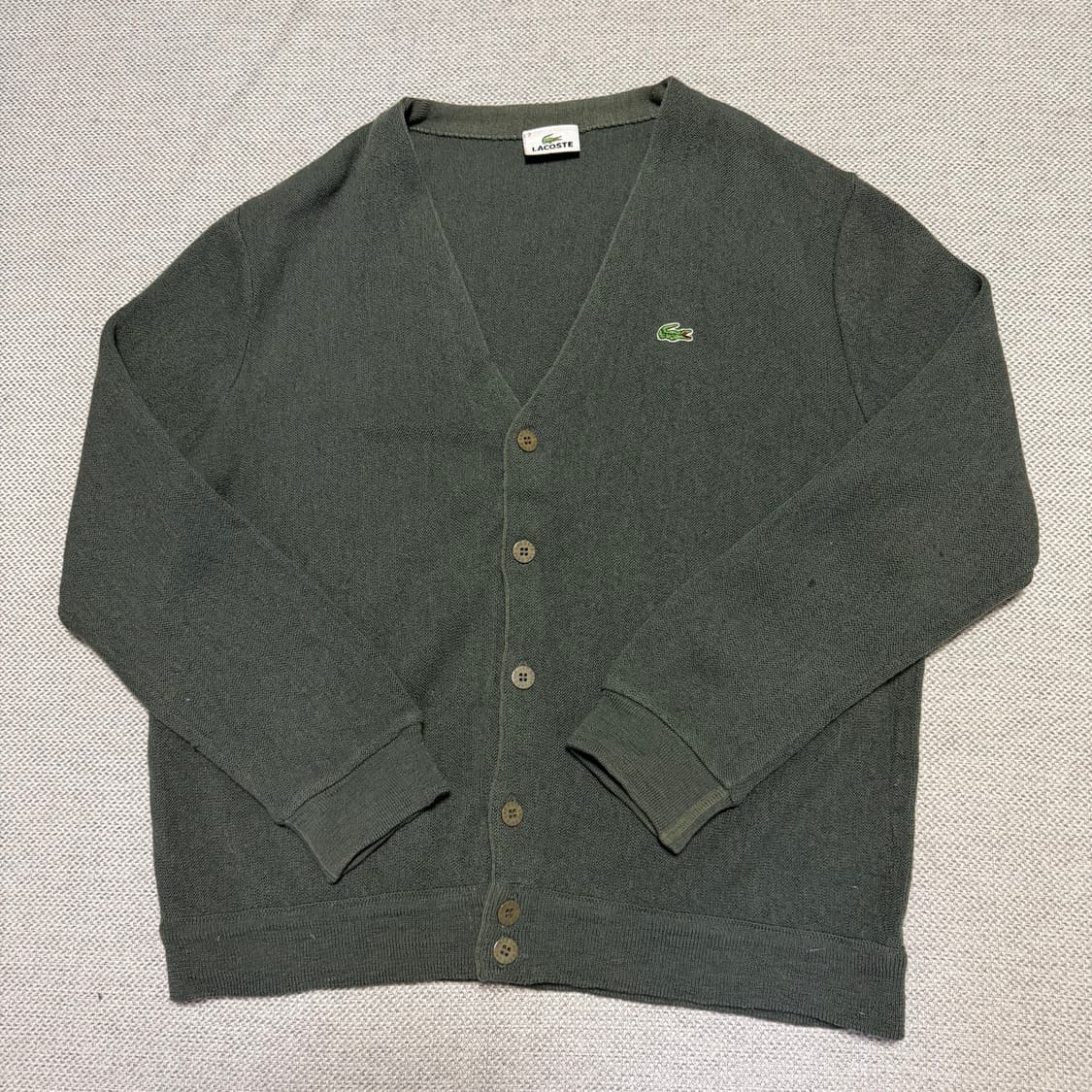 라코스테 브이넥 가디건 상품이미지1