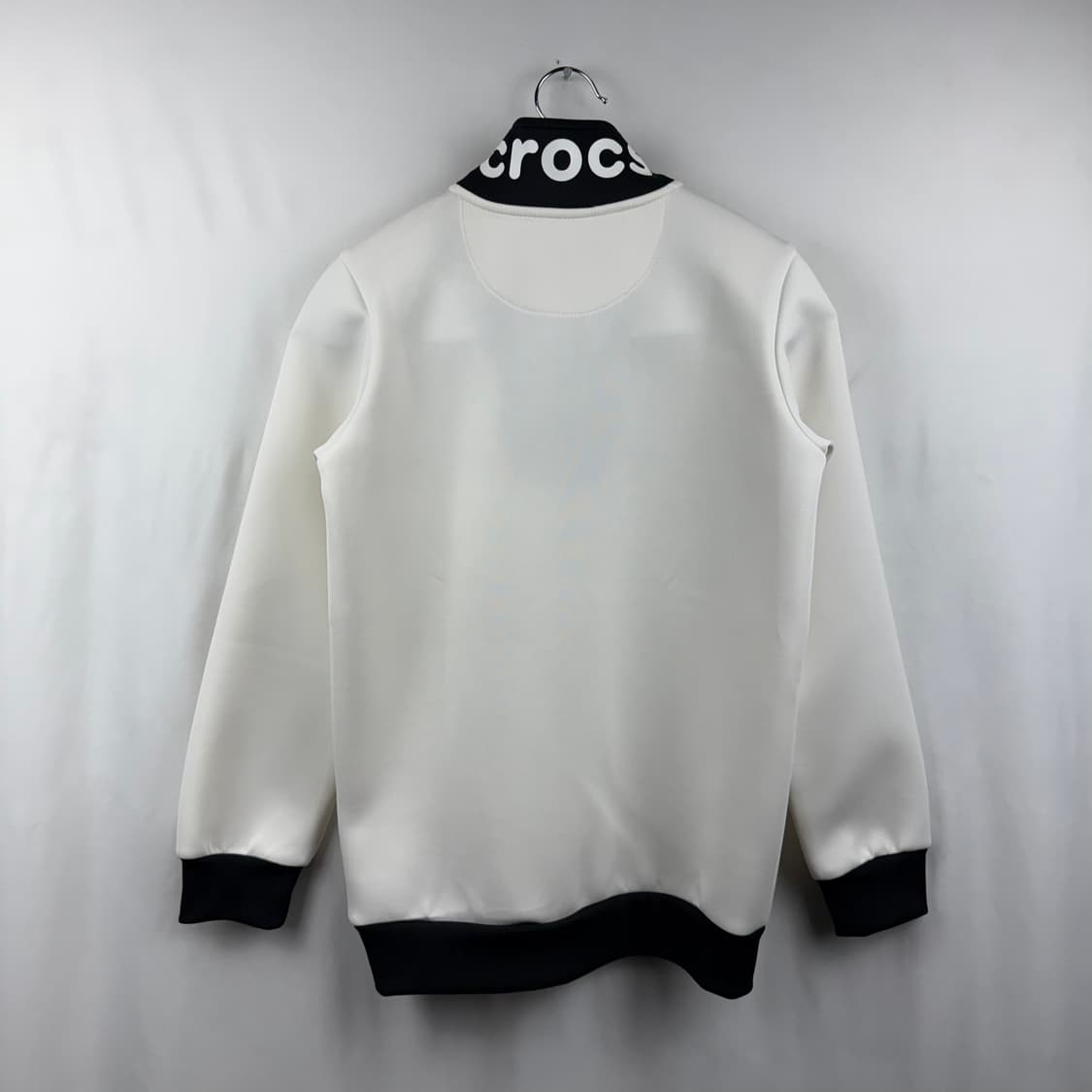 (150) 크록스 키즈/우먼스 네오플렌 하프집 맨투맨 화이트 상품이미지6