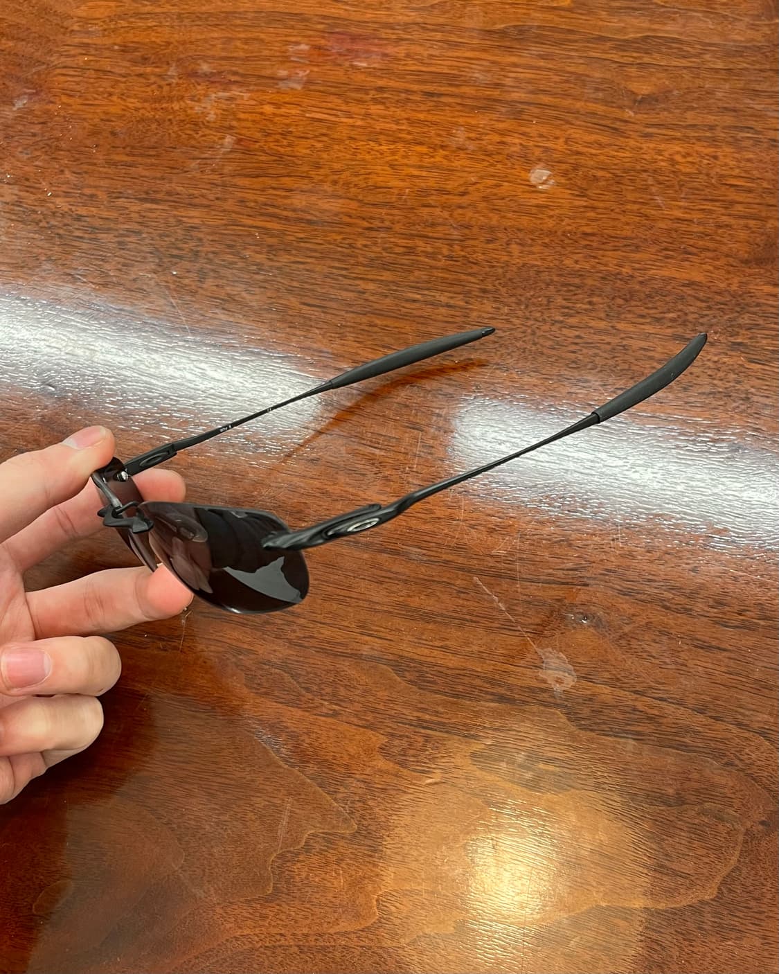 오클리 매트 블랙 무테 선글라스 상품이미지6