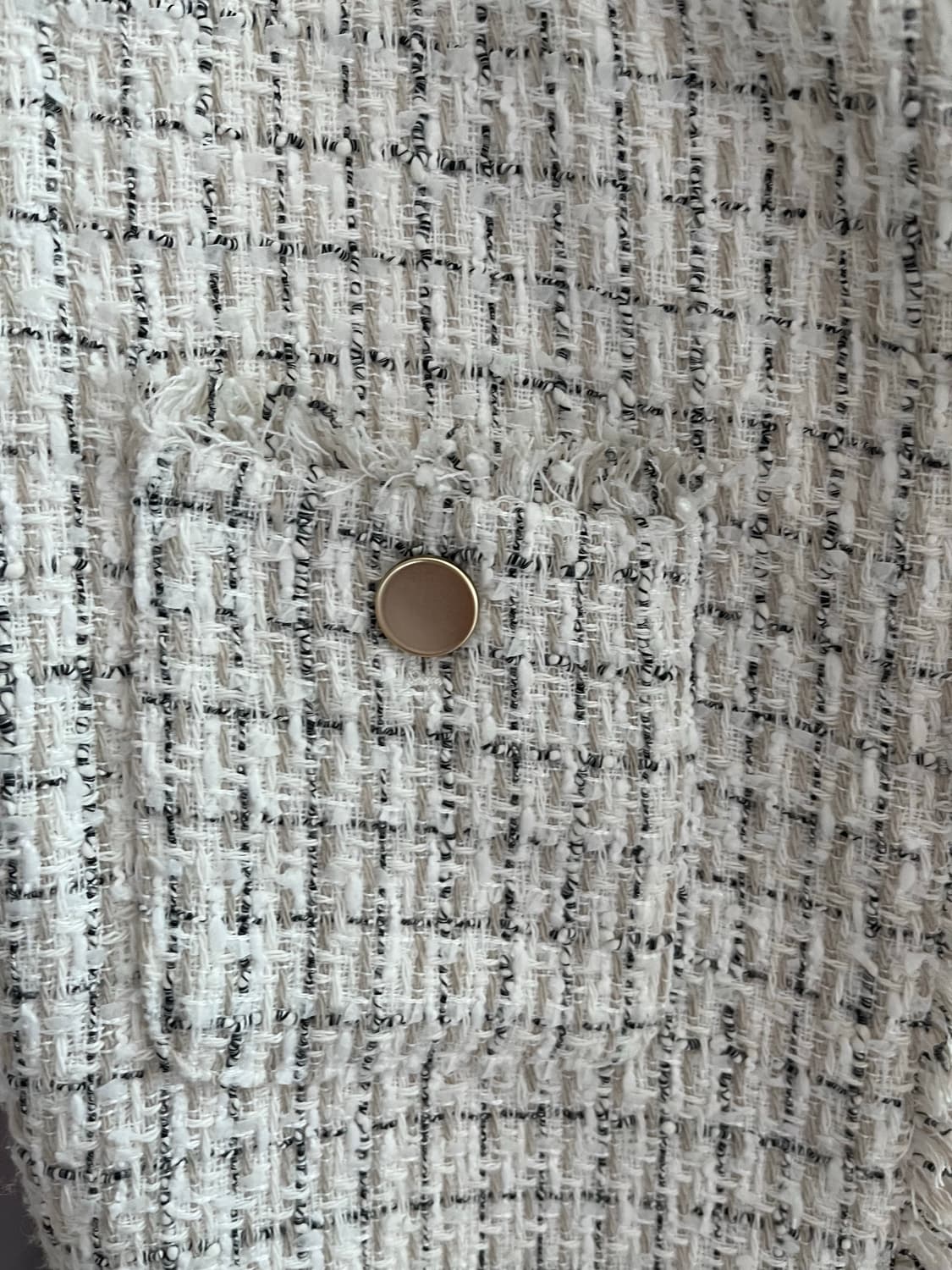 화이트트위드자켓 상품이미지4