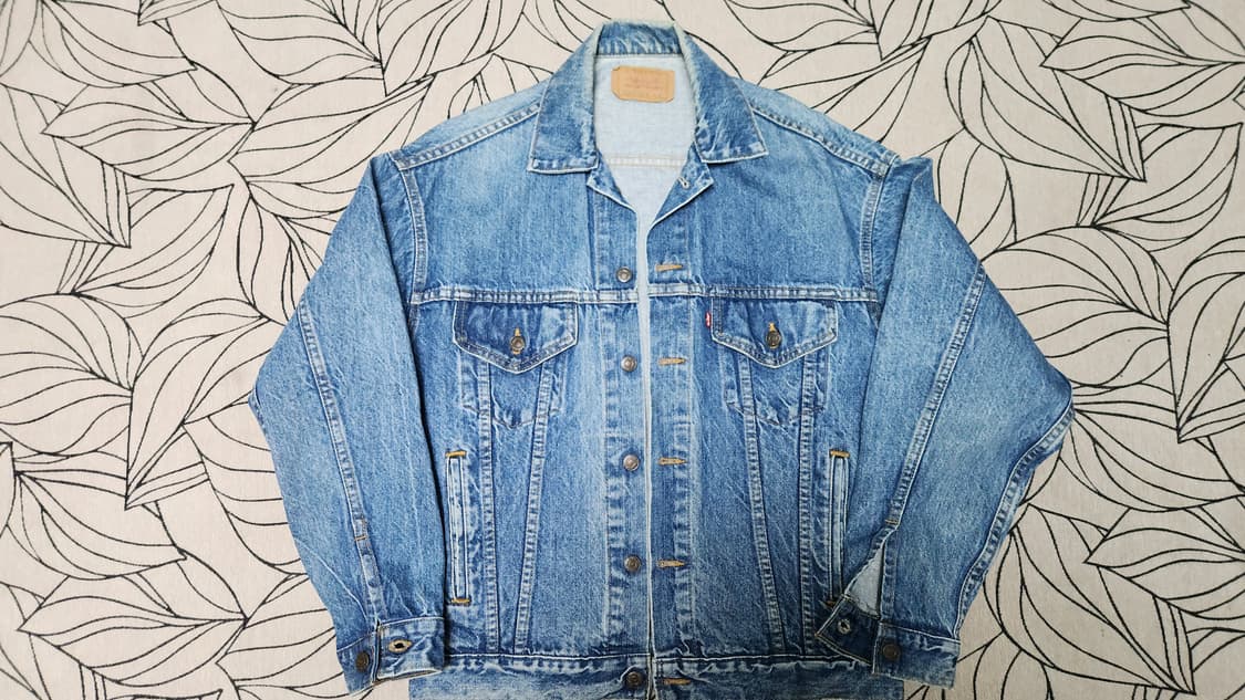 80's 빈티지 리바이스 타입3 후기형 데님 트러커 자켓 USA 100사 상품이미지1