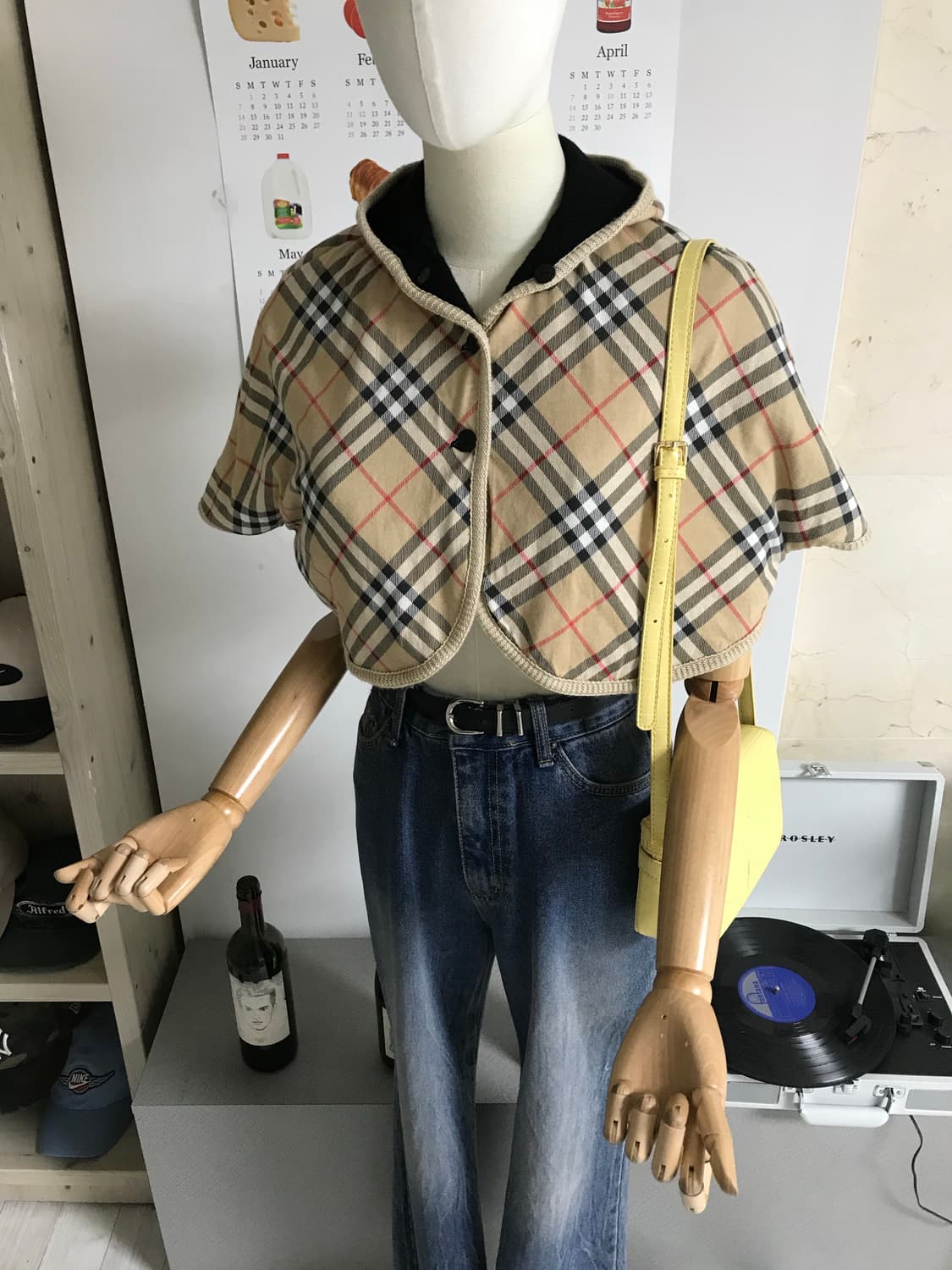 버버리 키즈 리버시블 망토 상품이미지9