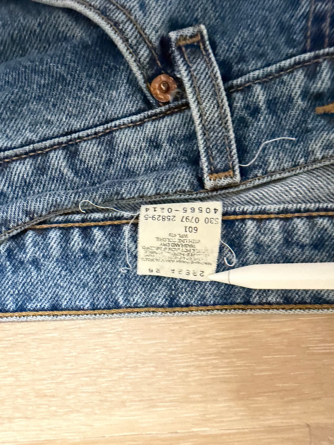 빈티지 리바이스 565 made in usa🇺🇸 상품이미지3