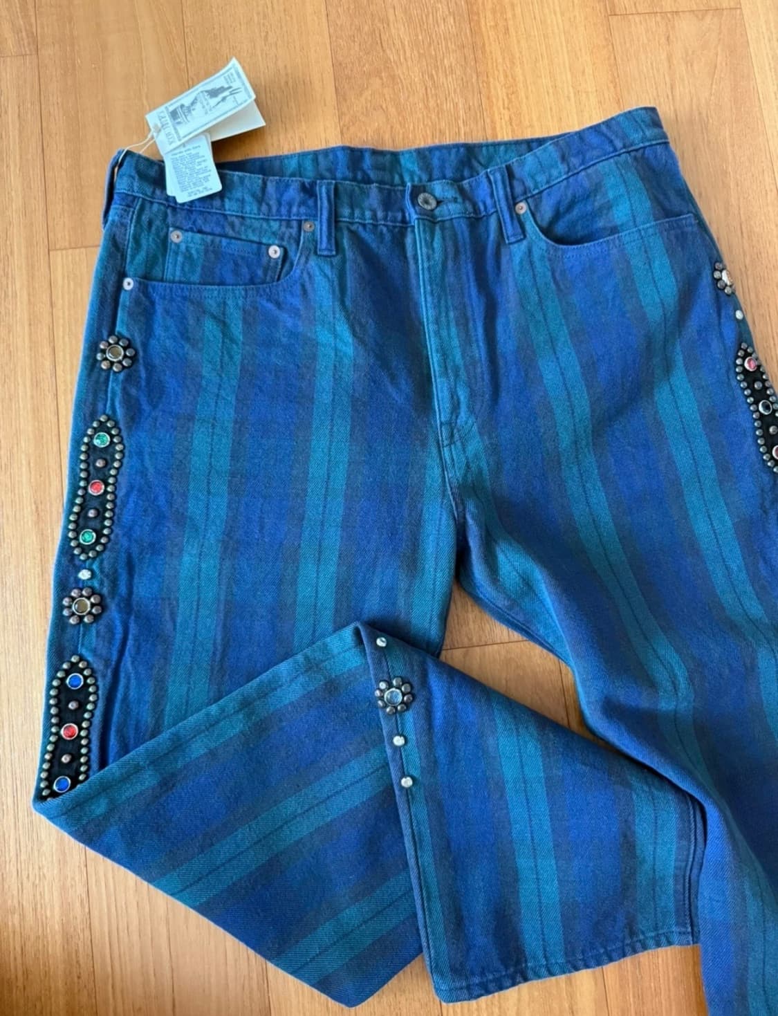 캐피탈 잼스톤 데님팬츠 38사이즈 새상품 상품이미지1