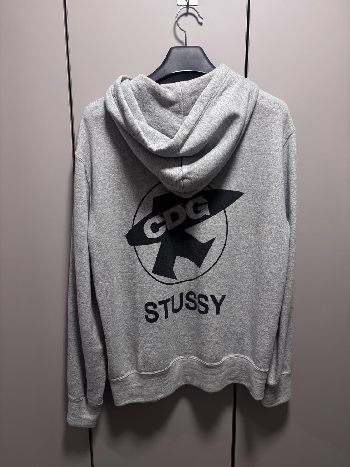 CDG x STUSSY 꼼데 스투시 후드 티셔츠 L 상품이미지2