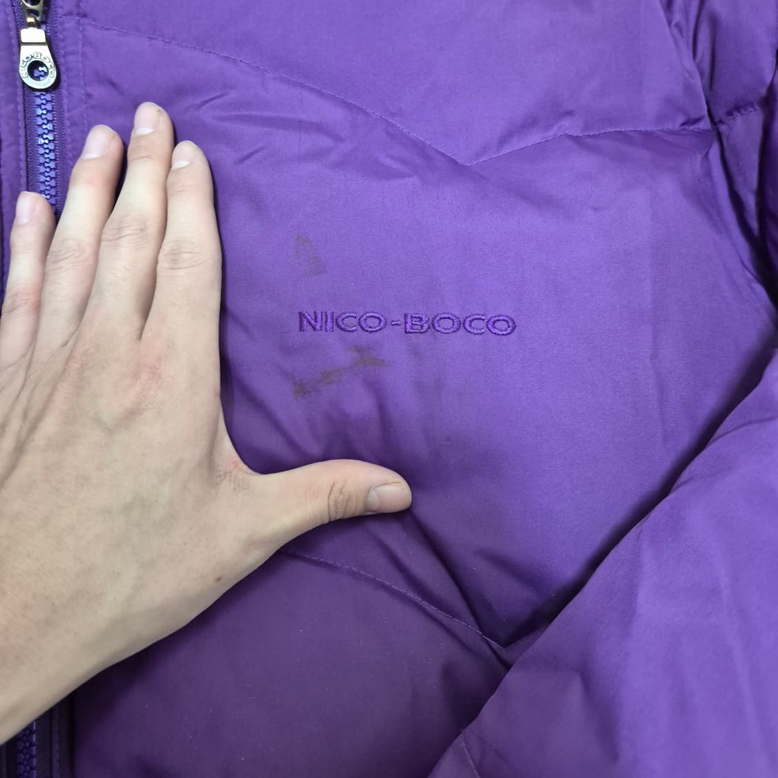 니코보코 덕다운 패딩 점퍼 상품이미지4