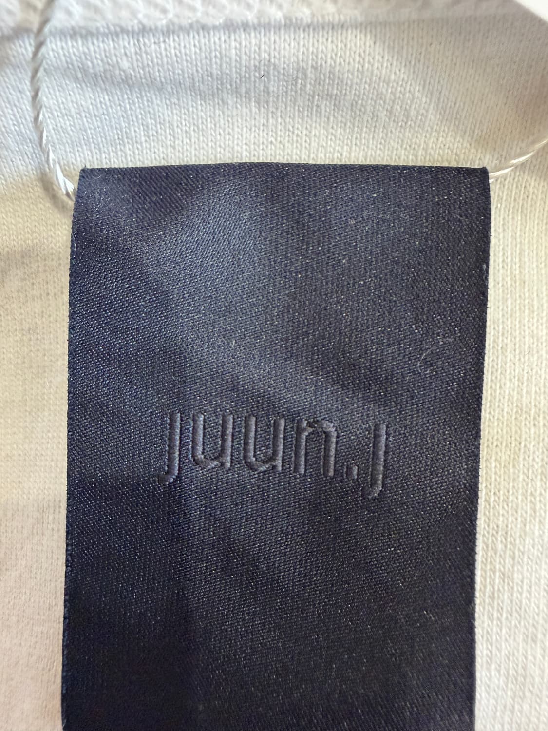 준지 자수 로고 오버핏 반팔 티셔츠 상품이미지5