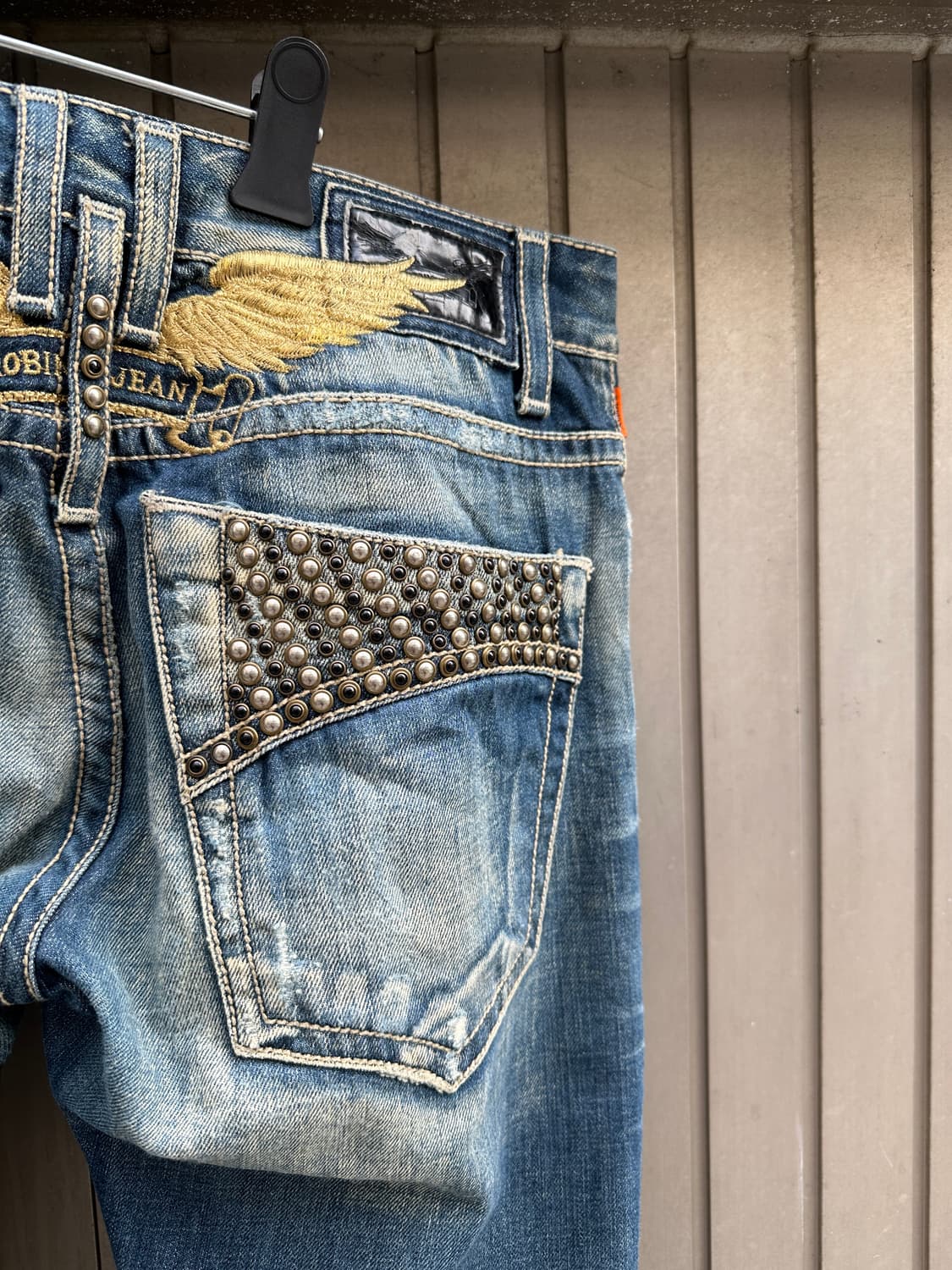 ROBIN’s JEANS back patch stud denim jean 상품이미지3