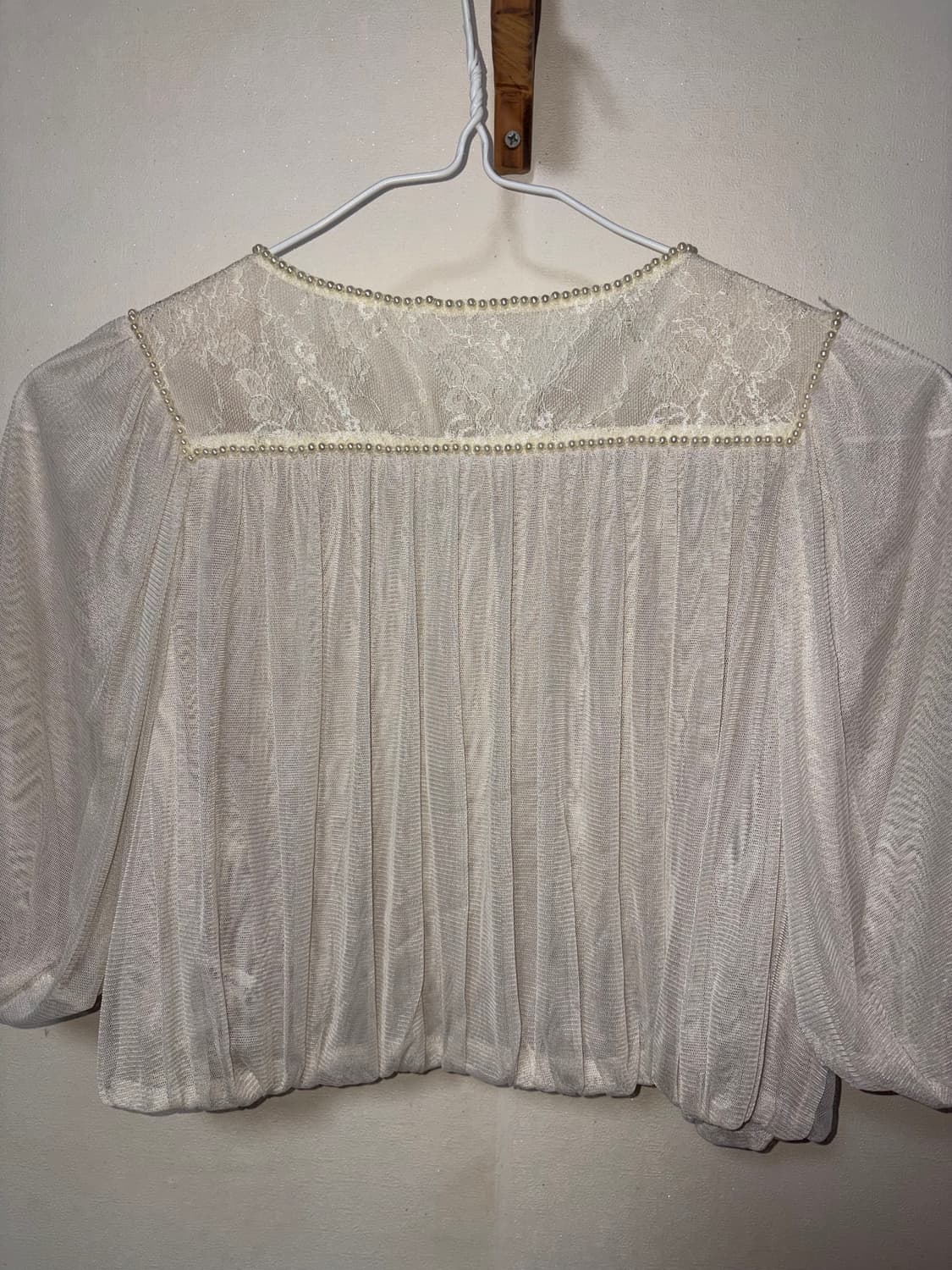 빈티지 쉬폰 시스루 가디건 상품이미지2