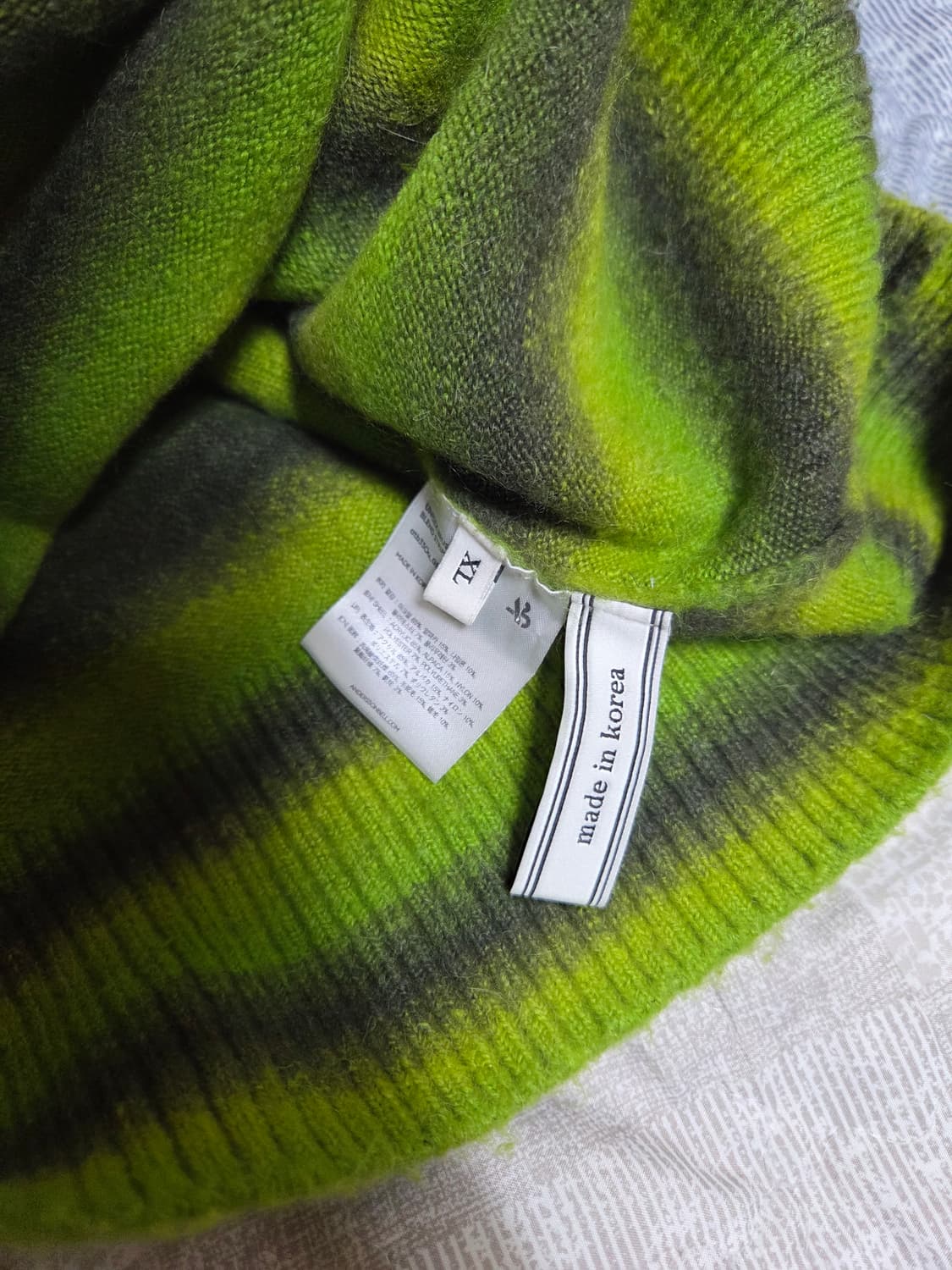 [XL] 앤더슨벨 알파카 니트 상품이미지5