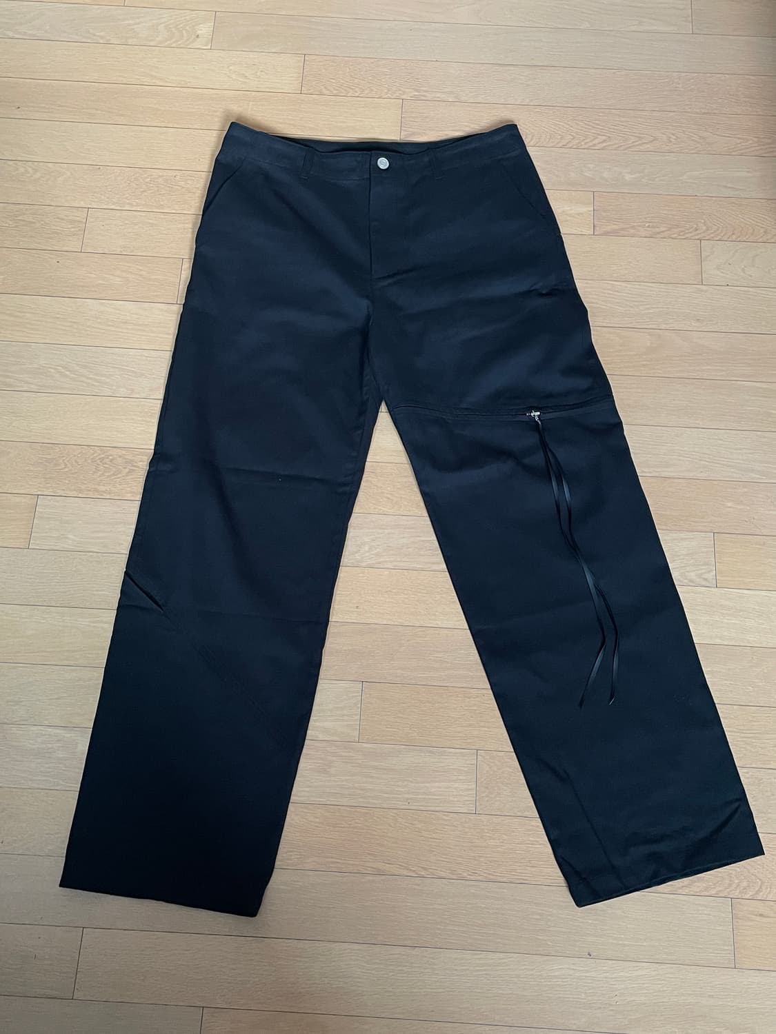 2 IL RYU fault split pants BLACK 상품이미지2