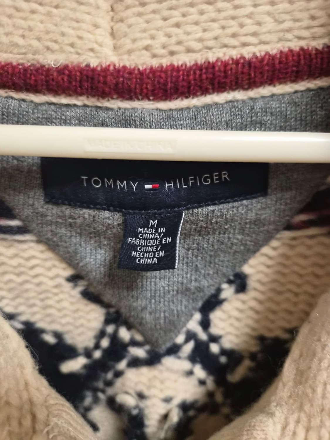 타미힐피거 노르딕 니트 가디건 M 상품이미지2