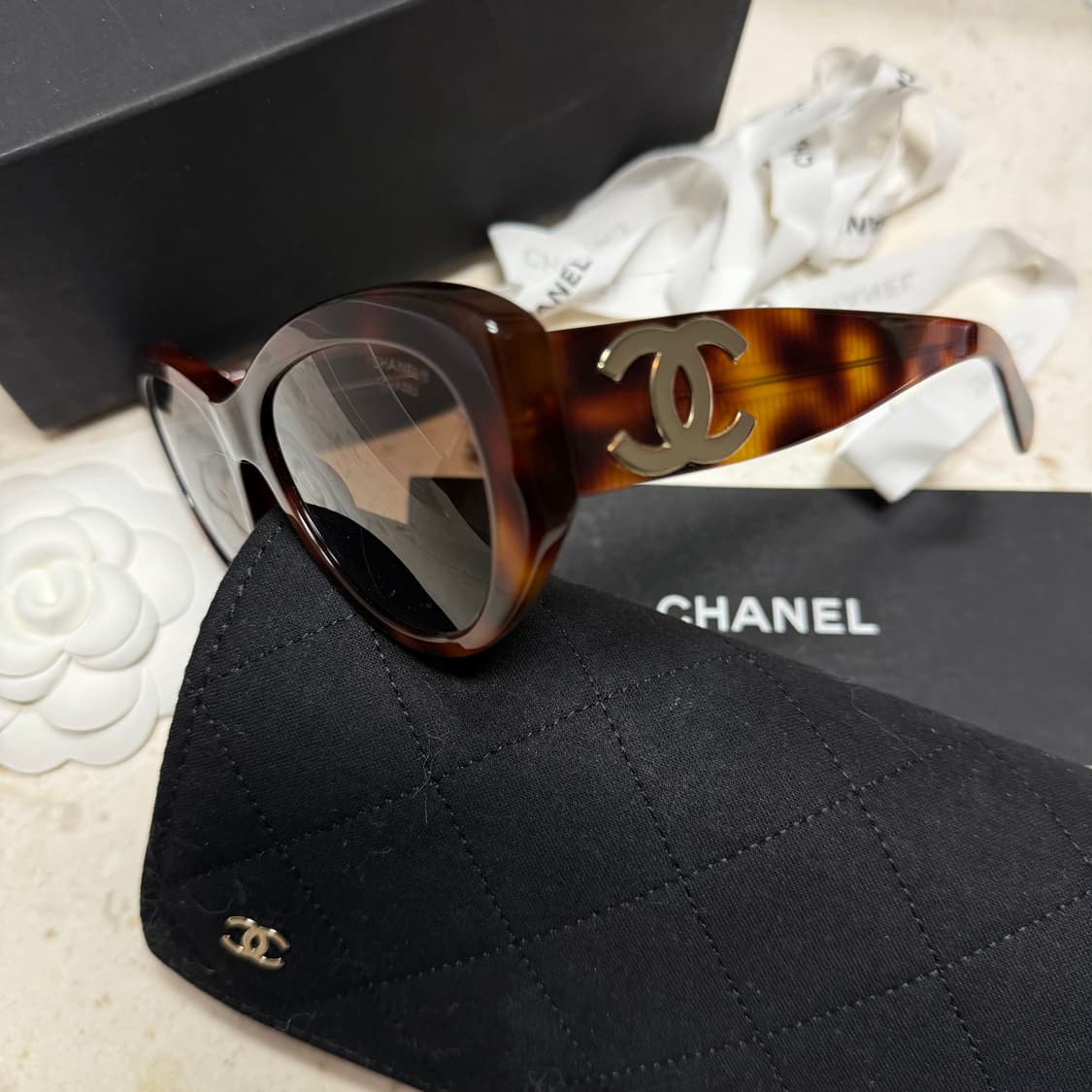 샤넬 버터플라이 선글라스 풀박스 상품이미지4