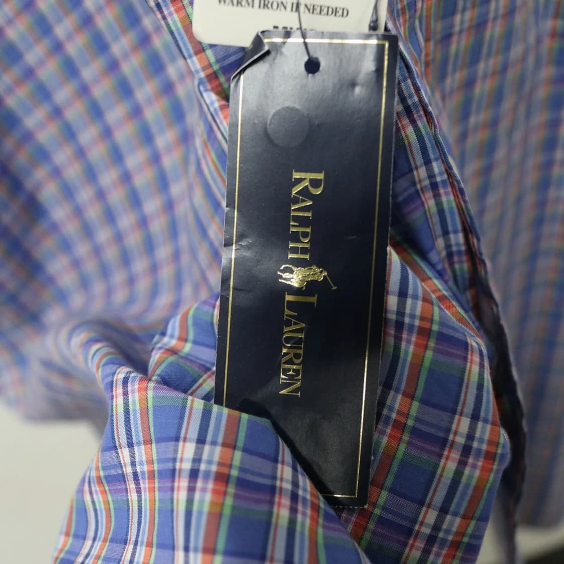 [미사용품] 폴로 랄프로렌 체크 카라 셔츠 66112 상품이미지9