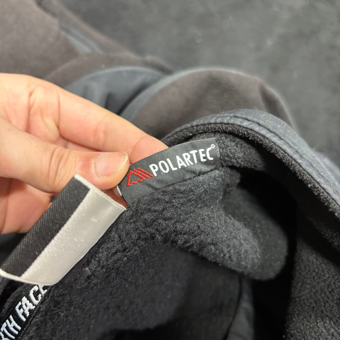 110 노스페이스 블랙 폴라텍 플리스 집업 자켓 상품이미지6