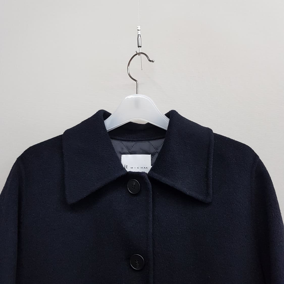 잇미샤 캐시미어 블렌드 싱글 롱 코트 82-95-155사이즈 상품이미지2