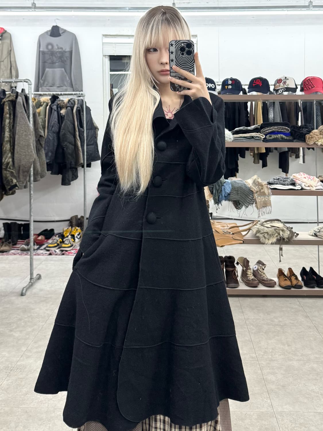 Vertieal 울 코트 상품이미지8