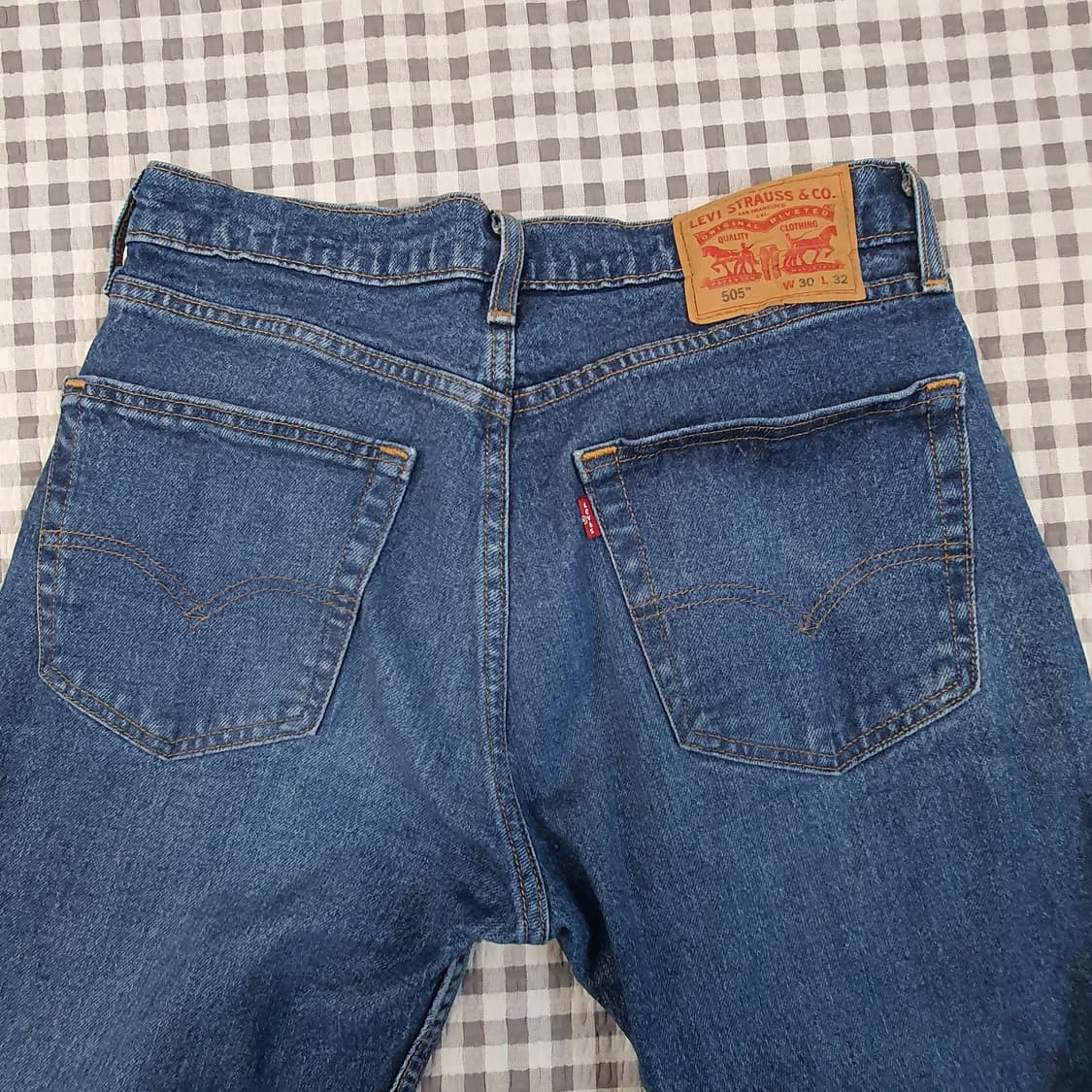 리바이스 505 데님 청바지 남자30 상품이미지5