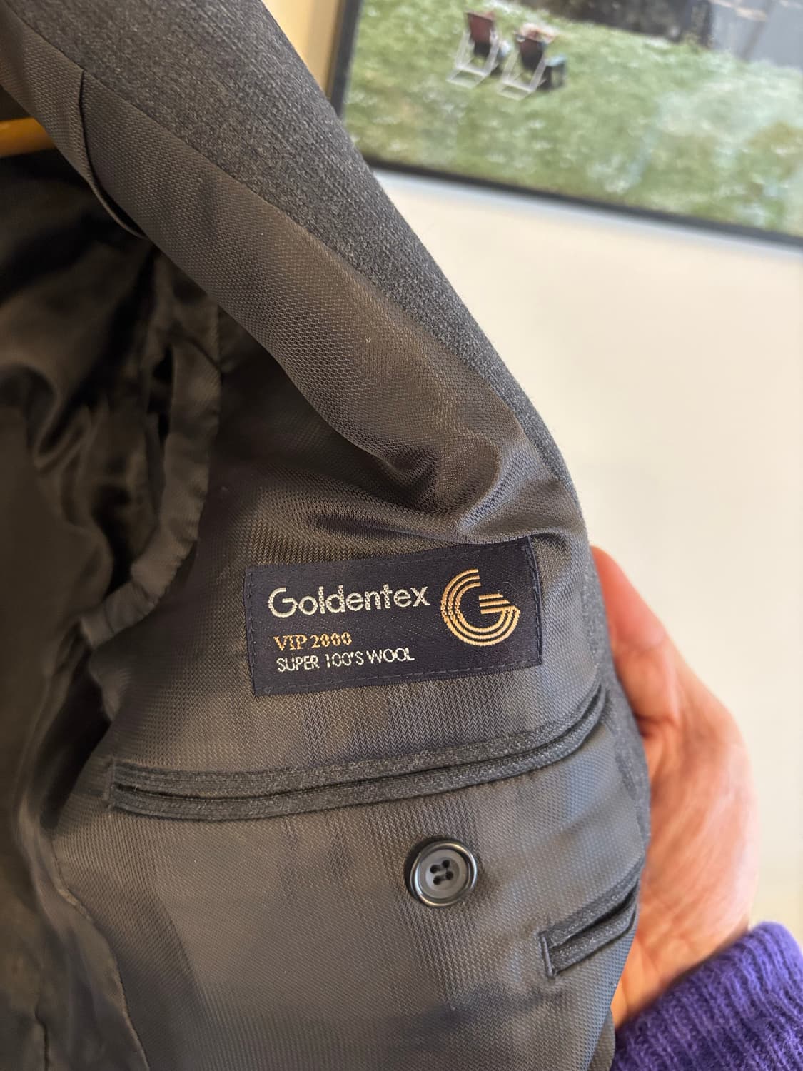 피에르가르뎅 3버튼 블레이저  상품이미지4