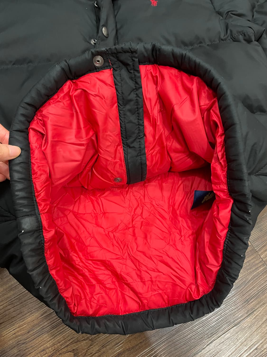 폴로 랄프로렌 덕다운 푸퍼 패딩 블랙 상품이미지10