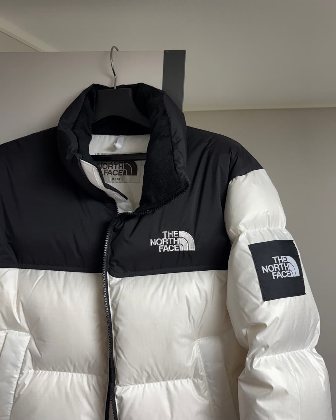 노스페이스 화이트라벨 노벨티 크롭 눕시 패딩 (M) 상품이미지2