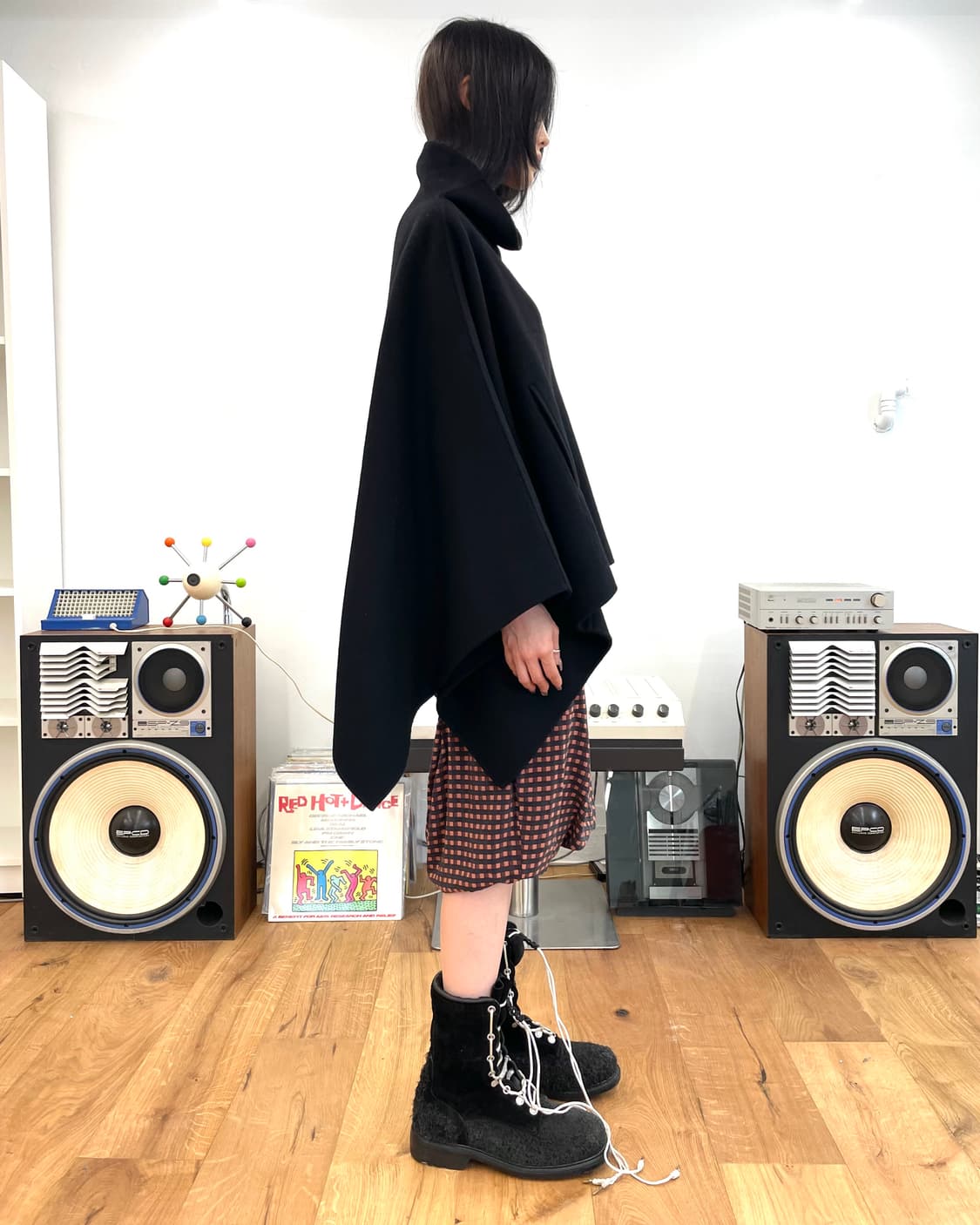 DKNY 헤비 울 판초 상품이미지1