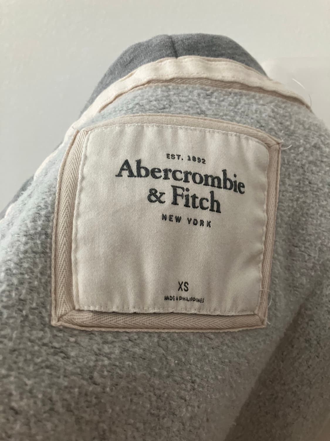 아베크롬비 버튼 후드집업 xs y2k후드집업 딱붙핏 상품이미지5