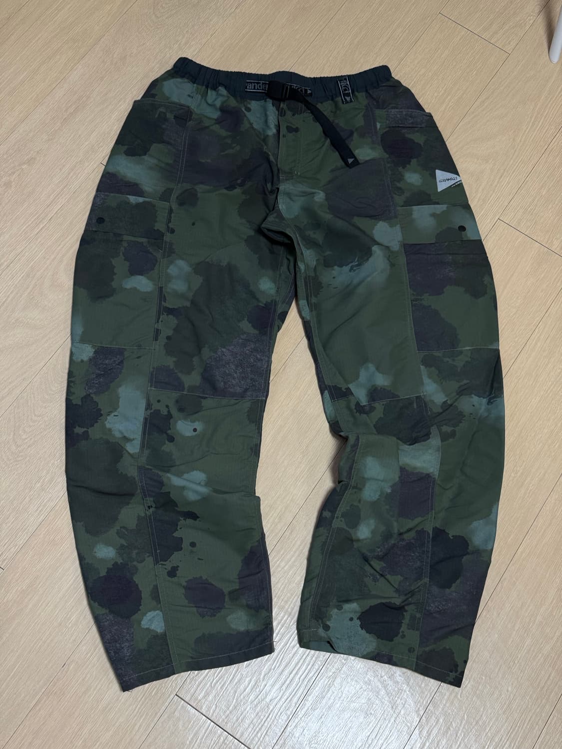 [M] 앤드원더 x 그라미치 립스탑 보이저 카고 팬츠 카모 상품이미지1