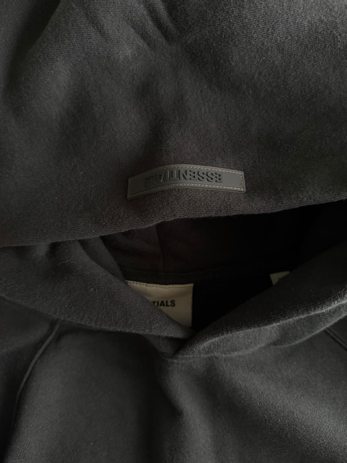 피오갓 에센셜 후드 블랙 상품이미지5