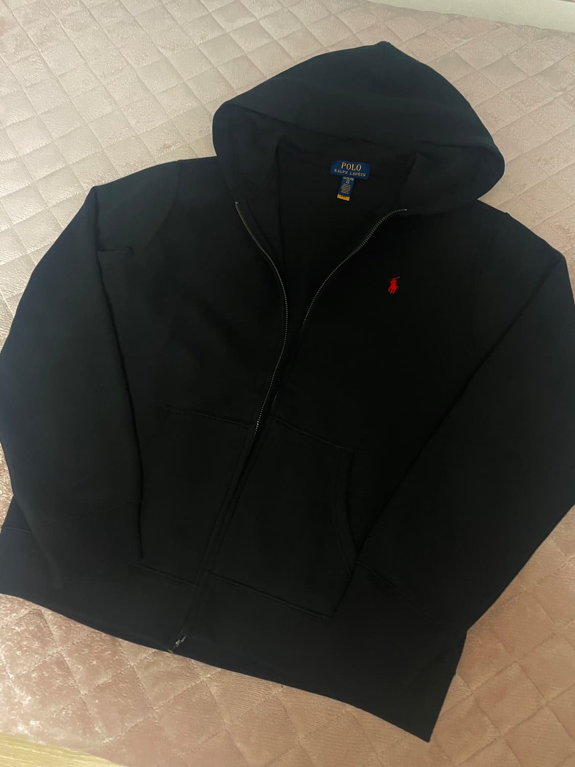 폴로 랄프로렌 후드집업 블랙M 상품이미지1