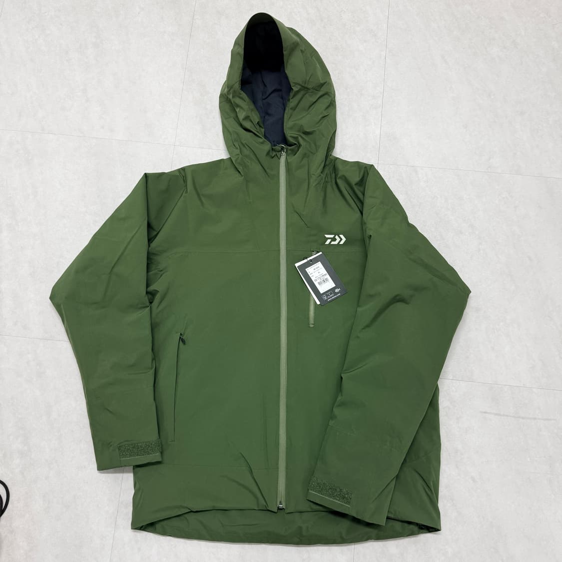(미사용품) 다이와 DW-3525 레인맥스 윈터슈츠 올리브그린 XL 방한 상품이미지6