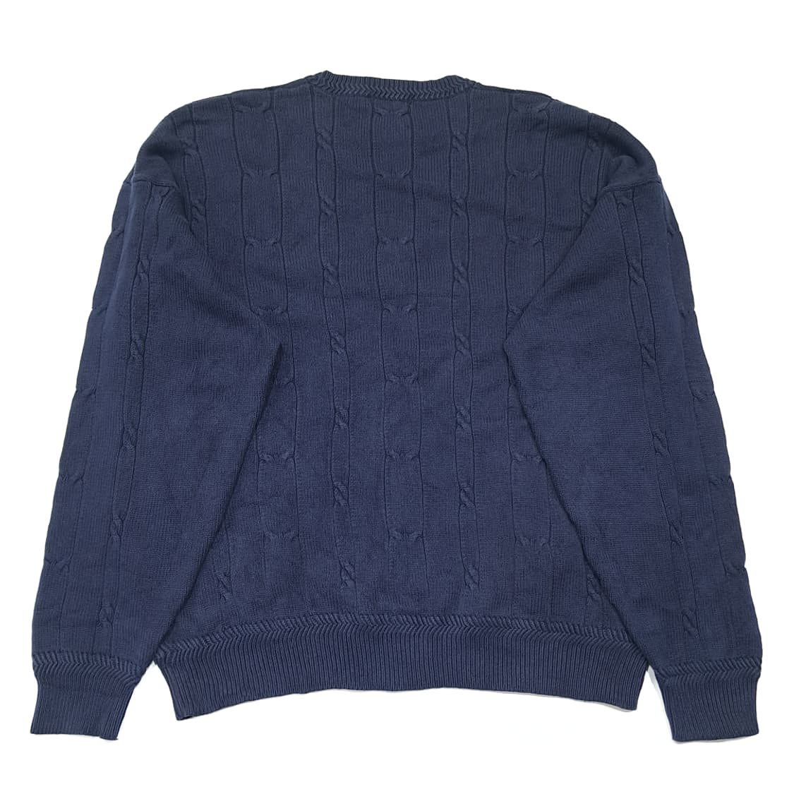 CL139 노티카 코튼 90s 케이블니트 네이비 스웨터 상품이미지6