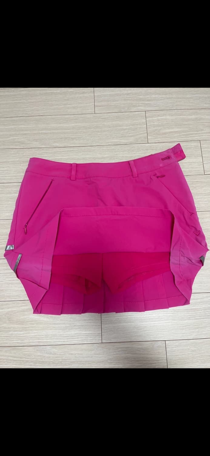 캘러웨이 핫핑크 골프 스커트 64 상품이미지2