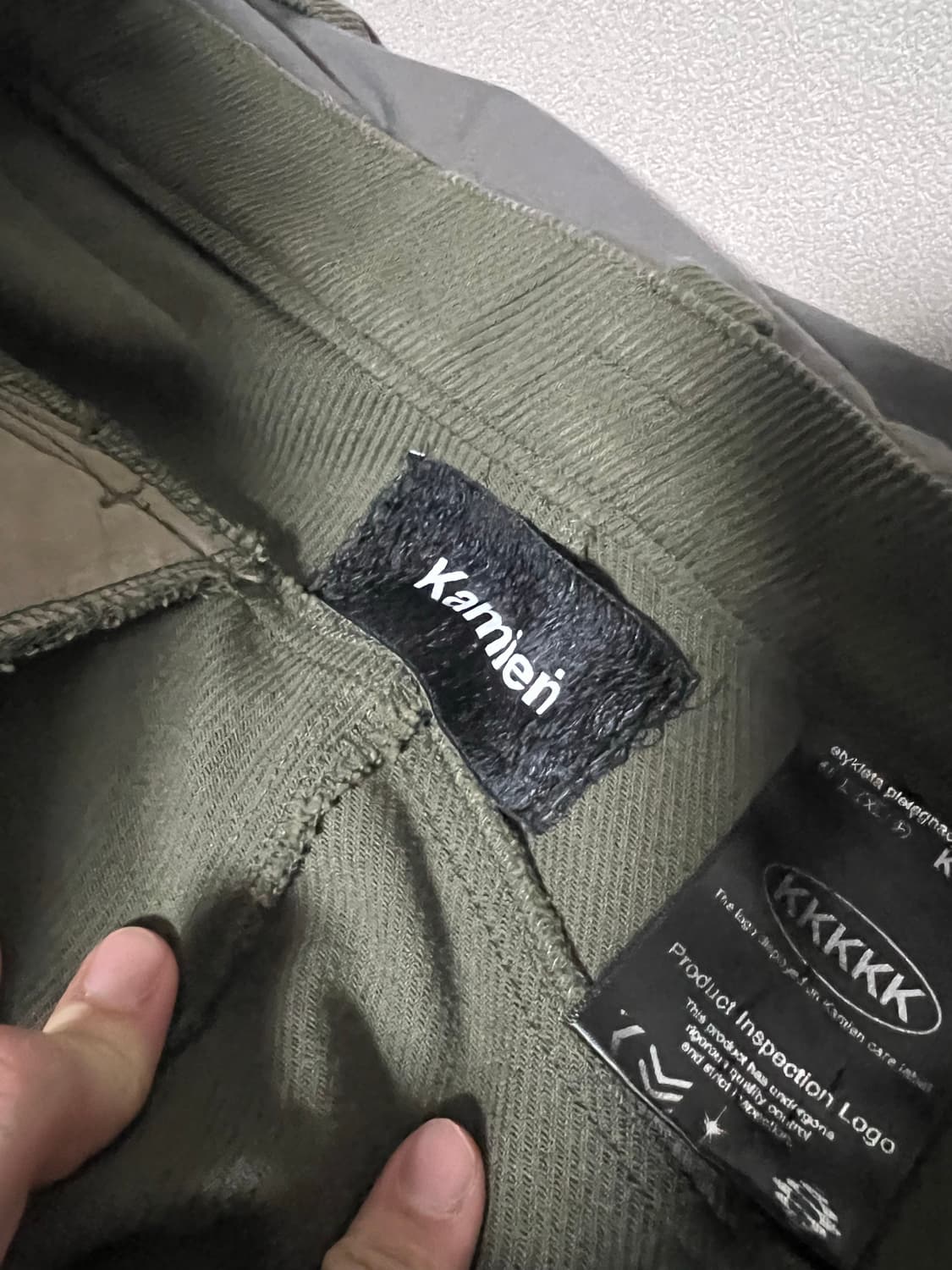 (1) 카미엔 타이탄 팬츠 카키 상품이미지3
