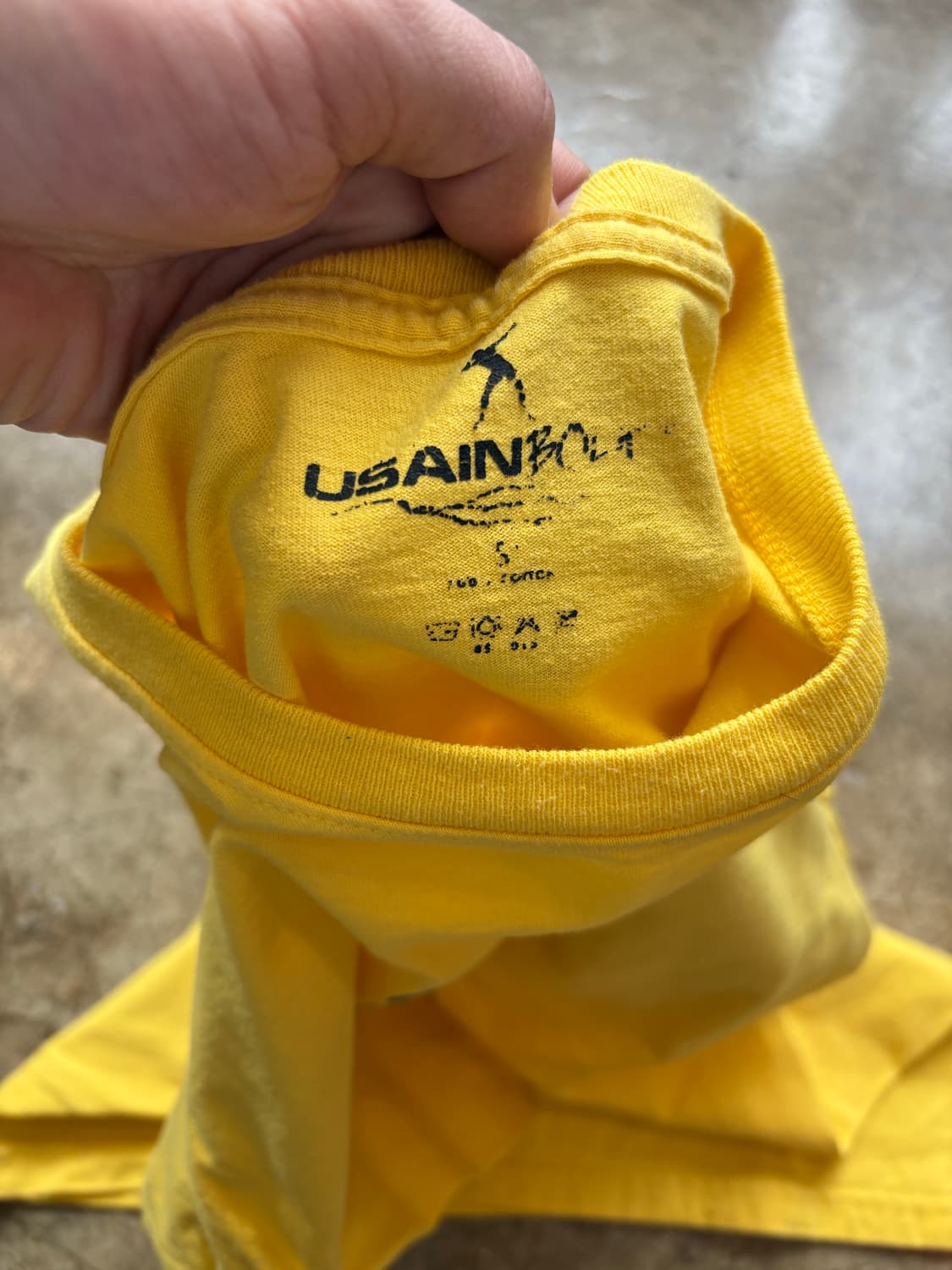 우사인볼트 옐로우 머천 상품이미지5