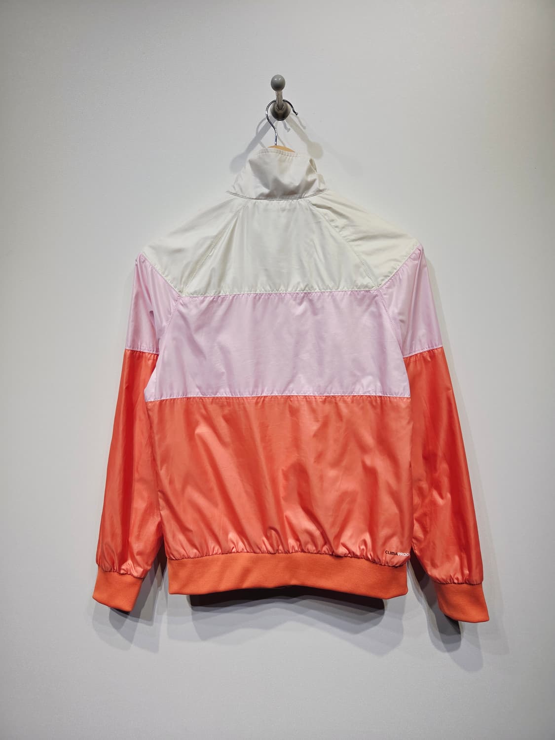 아디다스 컬러블록 바람막이 핑크 오렌지_90 상품이미지7