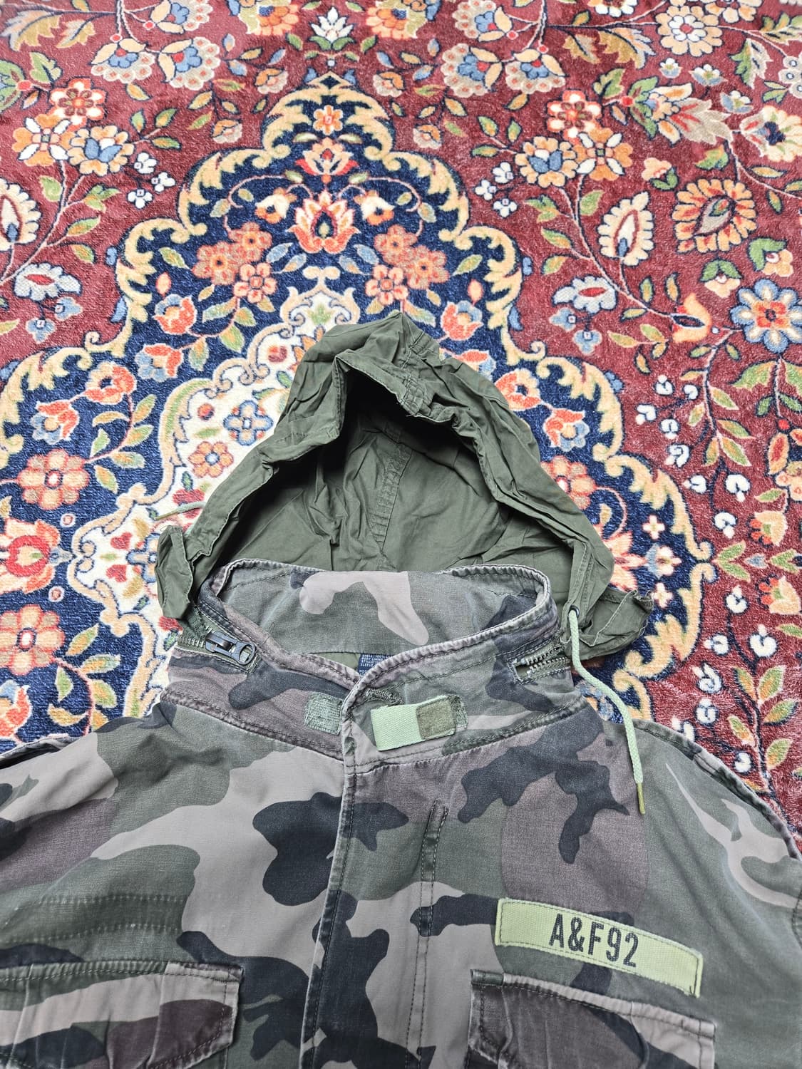 [판매] 아베크롬비 & 피치(A&F) 빈티지 M-65 카모 필드 자켓 상품이미지6