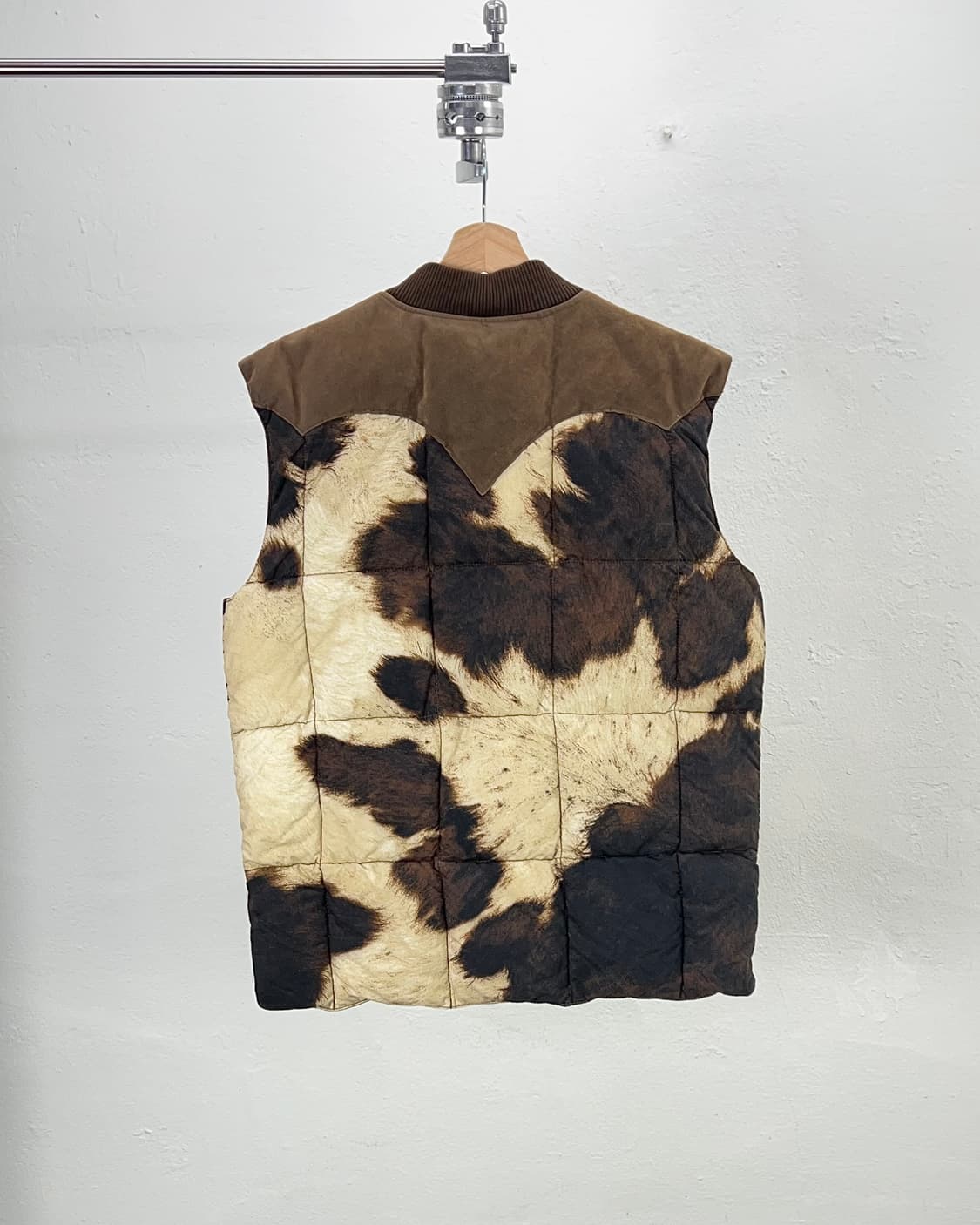 랄프로렌 데님 앤 서플라이 카우 프린팅 패딩 베스트 상품이미지6