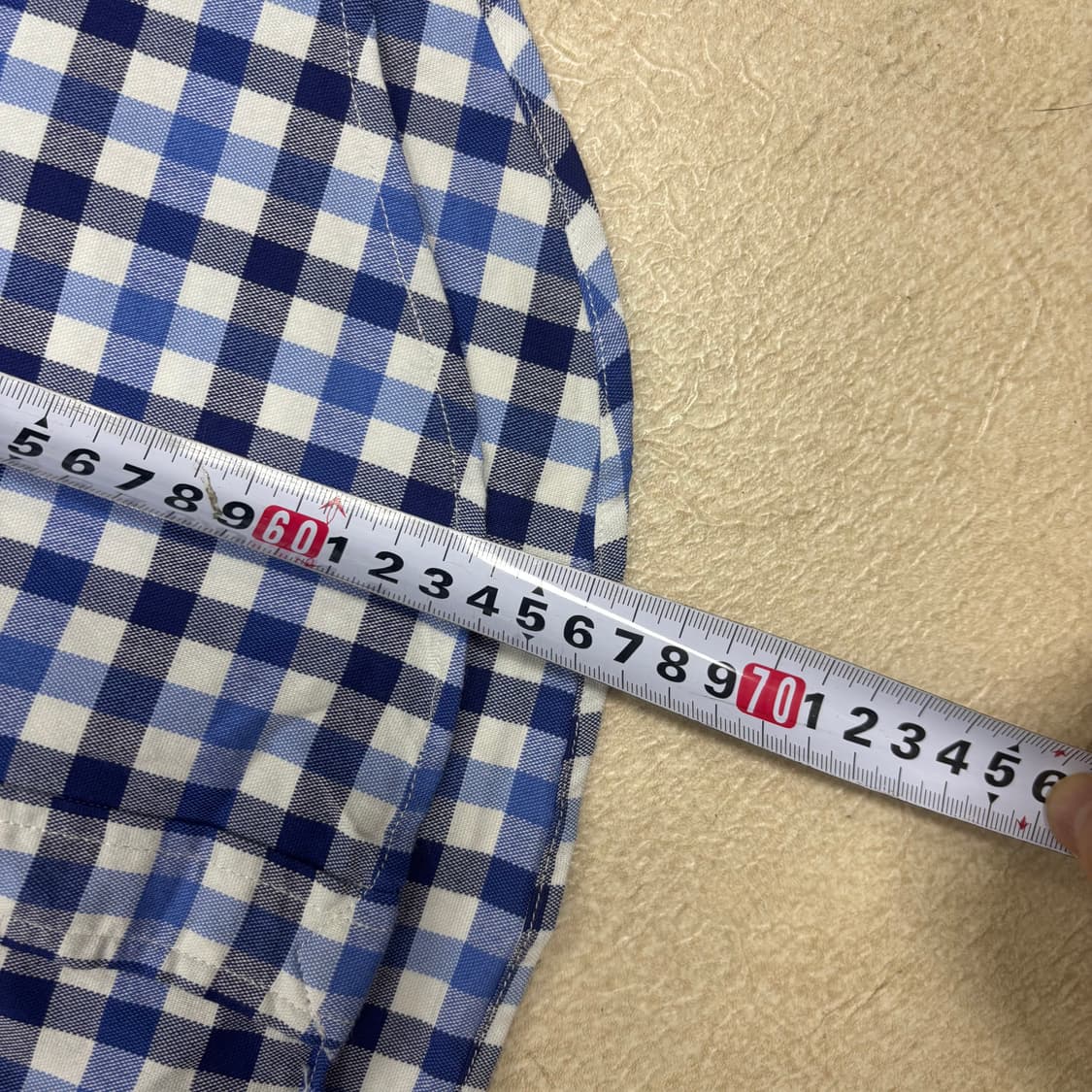 폴로 랄프로렌 포니 체크 반팔 셔츠 상품이미지4