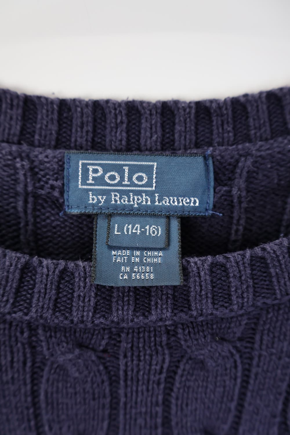 Polo By Ralph Lauren Navy Knit 상품이미지5