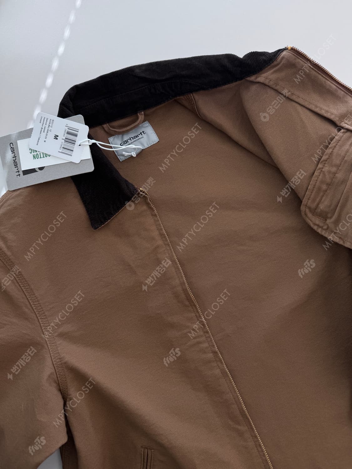 [M] 칼하트 wip 디트로이트 자켓 해밀턴 브라운 상품이미지5