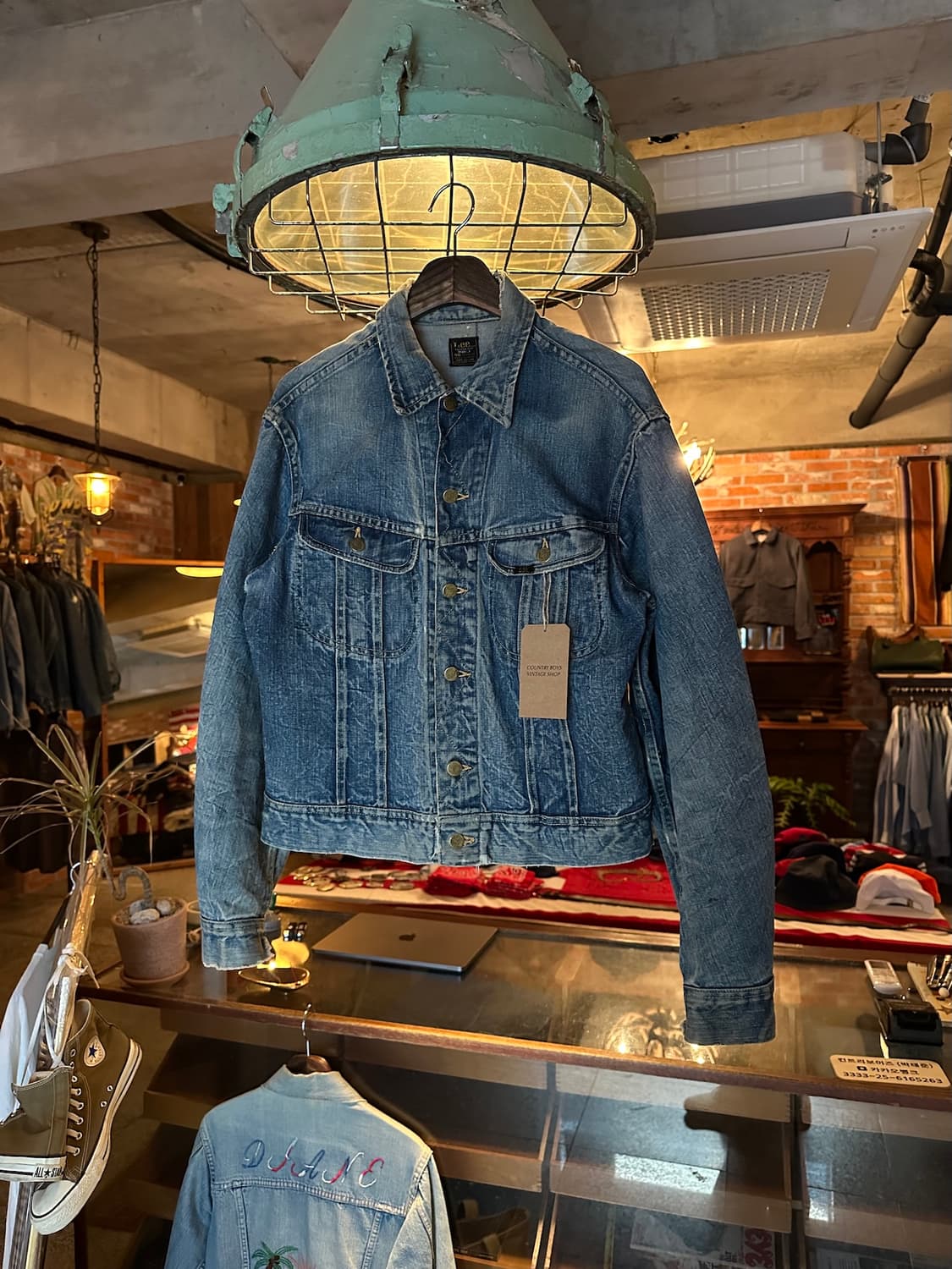 60s USA LEE 빈티지 리 101-J 데님 자켓 101J 상품이미지1